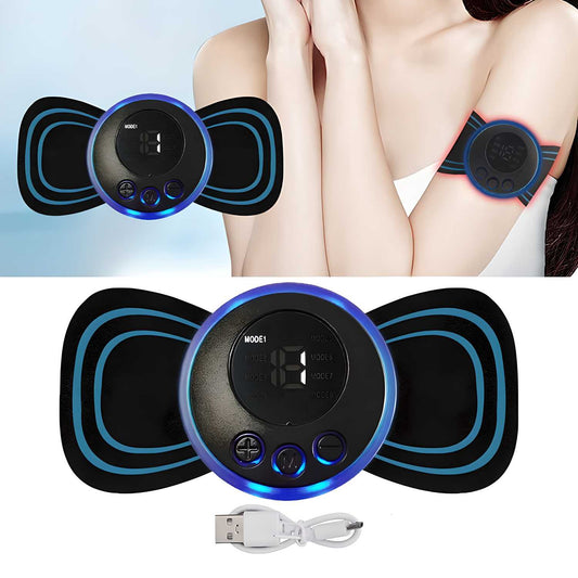 Portable Mini Massager for Pain Relief Rechargeable 8 Modes & 19 Levels